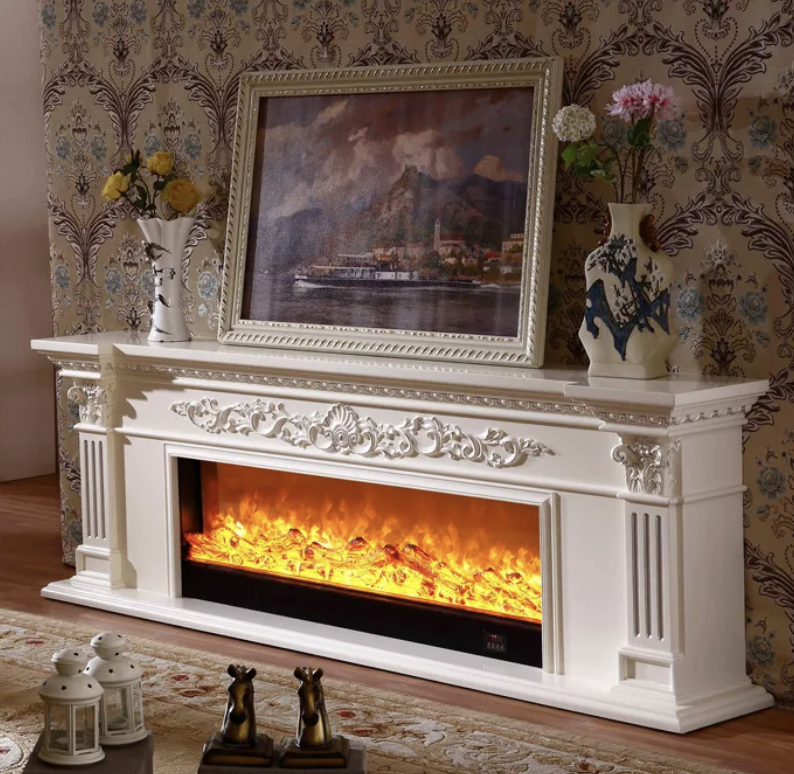 NEPTUN, semineu electric clasic cu incalzire, 2000 MM, perfect pentru decorațiuni interioare 9 Screenshot 2023 09 30 at 10.33.11