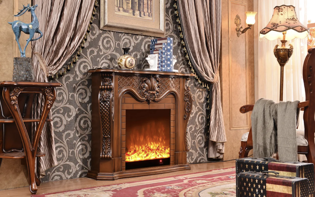 URANUS, semineu electric clasic cu incalzire, 1200 MM, perfect pentru decorațiuni interioare 15 Screenshot 2023 09 30 at 12.18.11