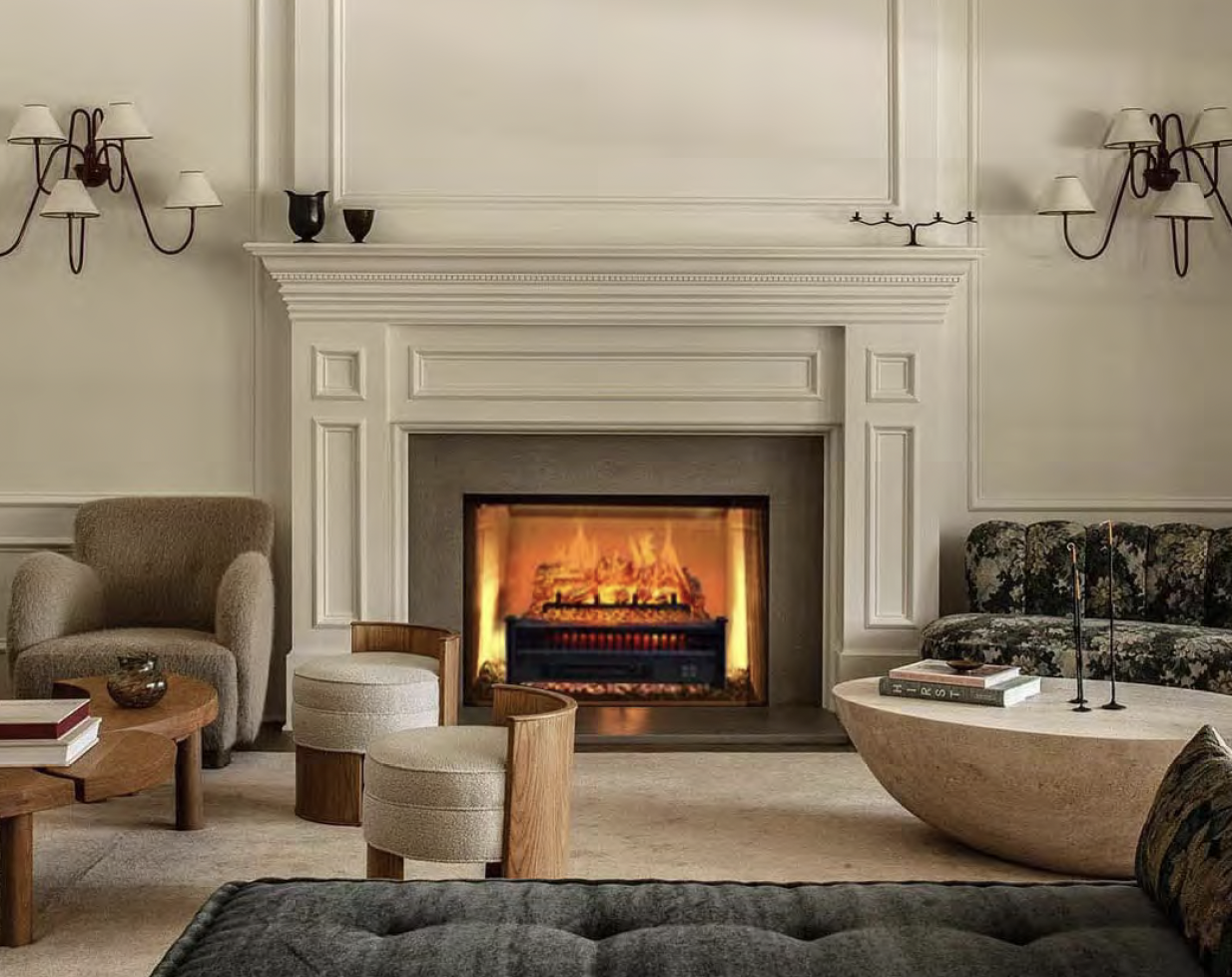 COBALT, semineu electric clasic decorativ, S4, perfect pentru decorațiuni interioare 1 COBALT cover picture