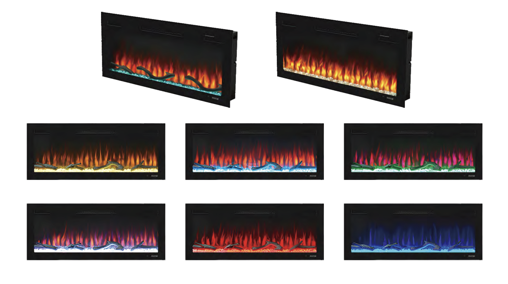 CANARY, semineu electric incorporabil, cu încalzire , 6 culori, perfect pentru decorațiuni interioare 14 Screenshot 2025 09 26 at 15.18.06