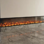 ROCA, semineu electric incorporabil cu 4 laturi, perfect pentru decorațiuni interioare 10 Semineu electric incorporabil cu 4 laturi