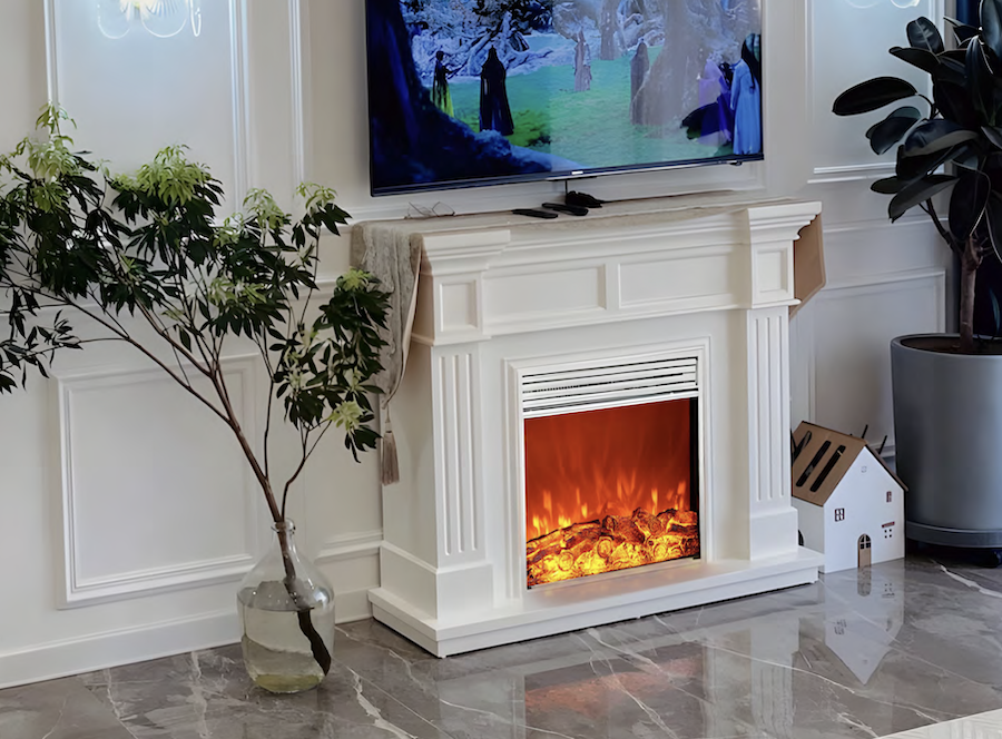 APOLLO, semineu electric clasic cu incalzire, S5 , perfect pentru decorațiuni interioare 1 Semineu electric clasic cu incalzire 