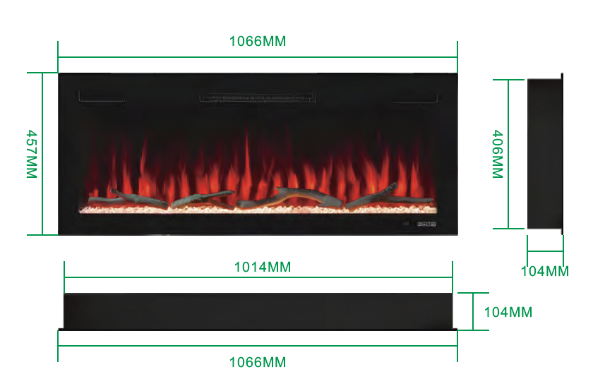 Semineu Electric - cu incalzire Semineu Electric - cu incalzire