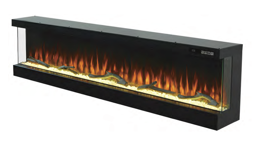 Semineu Electric - imita lemnul pe foc Semineu Electric - imita lemnul pe foc