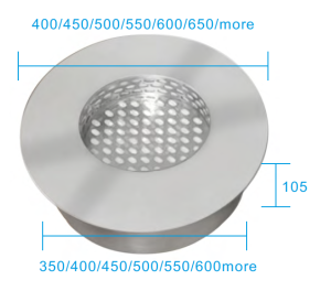 FLORA, semineu circular cu bioetanol , model S 1, perfect pentru gradina ta 6 Semineu cu bioetanol circular FLORA