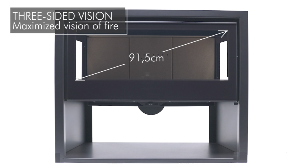 Semineu pe lemne ALLEGRO 3V