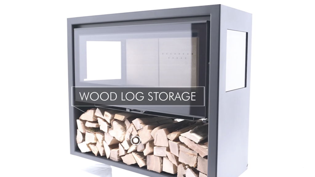 Semineu pe lemne ALLEGRO 3V