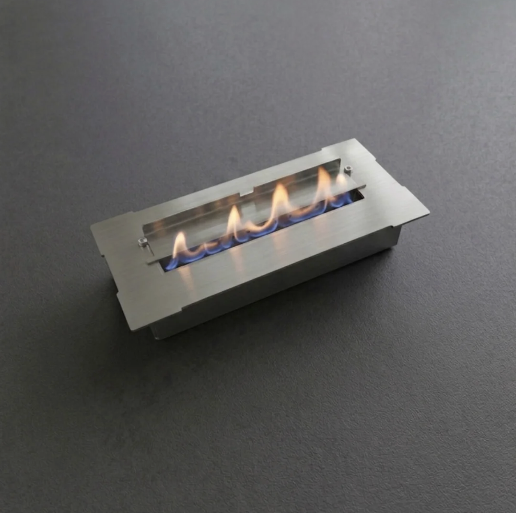 Trigon Flat, semineu cu bioetanol , model 85 cm, perfect pentru interior si exterior 176 Arzator Bioetanol inox v4