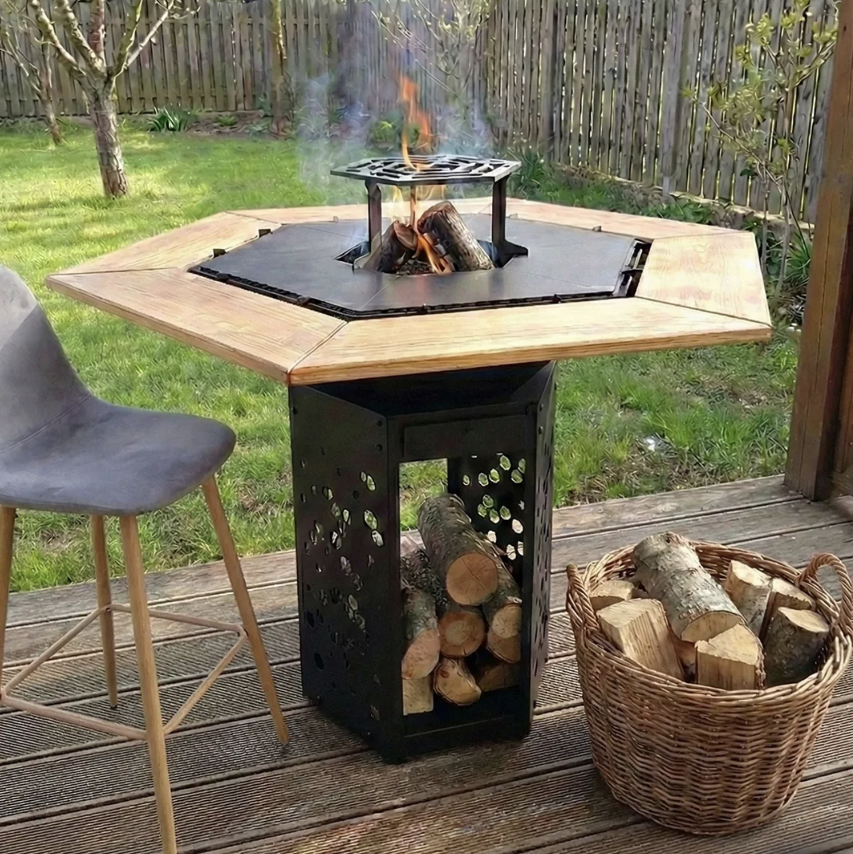 HEX 75, plita pentru gradina, perfect pentru terase si gradini 42 Outdoor HEX v1