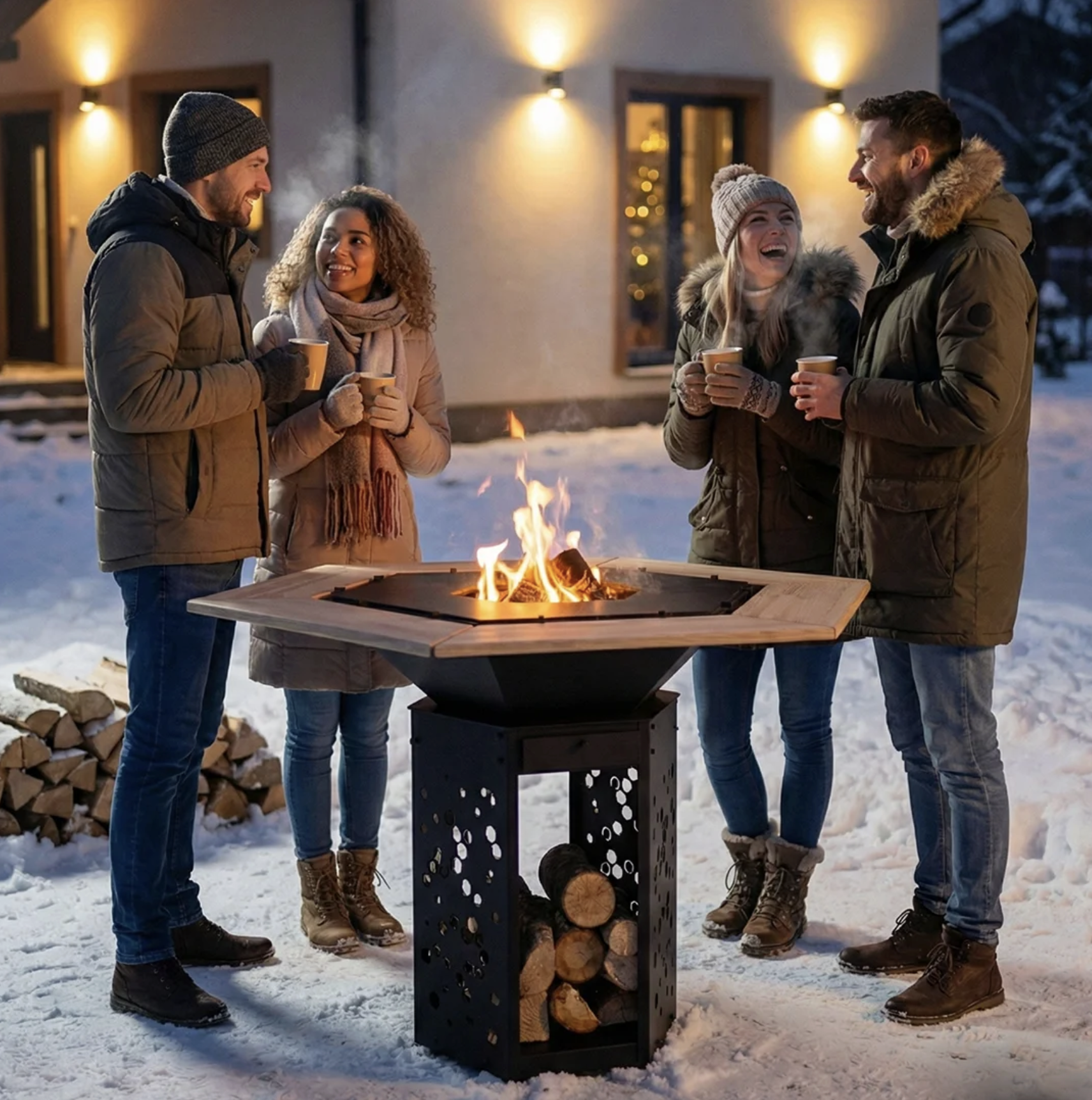 HEX 75, plita pentru gradina, perfect pentru terase si gradini 45 Outdoor HEX v4