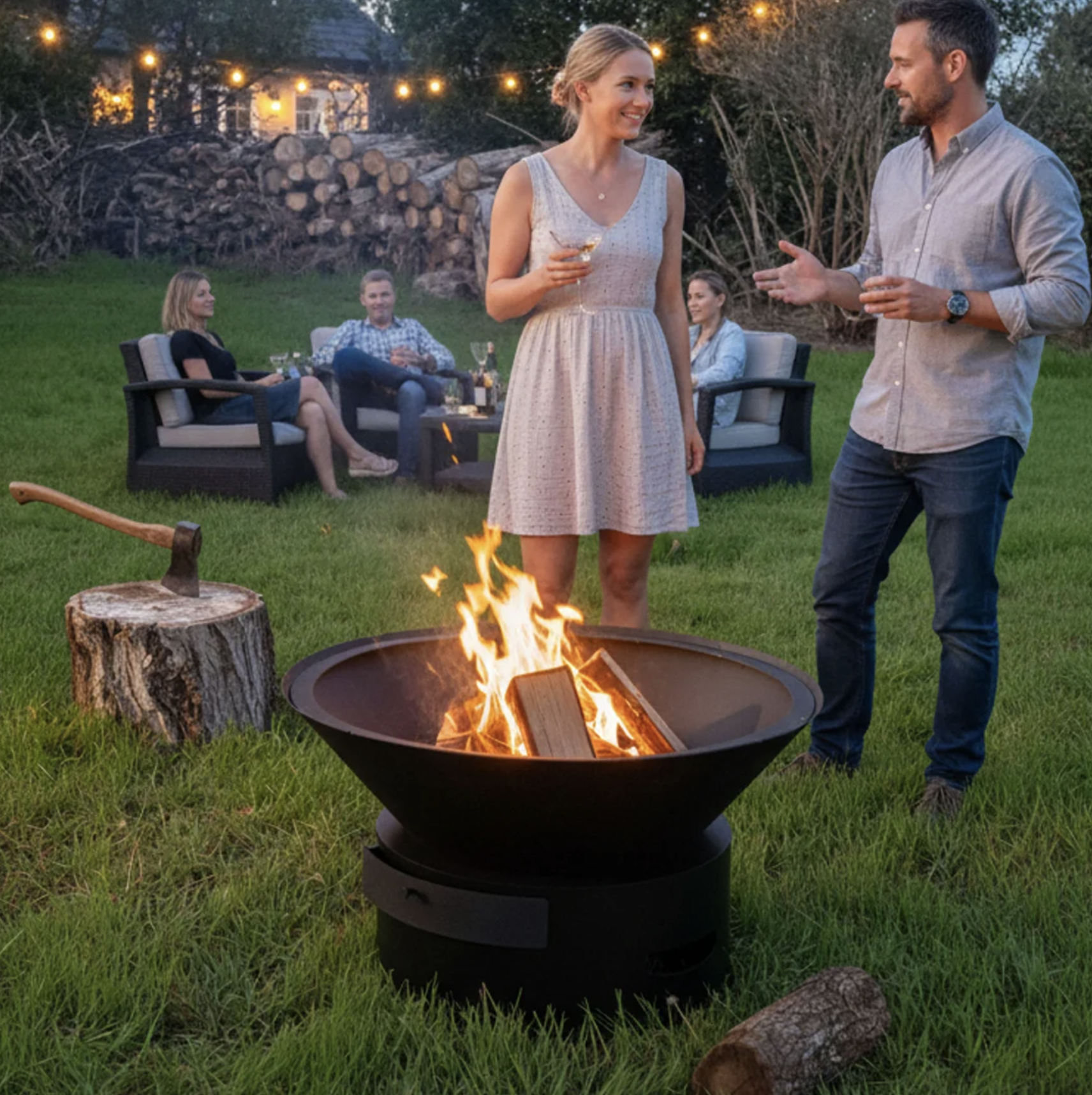 LOUNGE ROUND 75, plita pentru gradina, perfect pentru terase si gradini 203 Outdoor LOUNGE ROUND v5