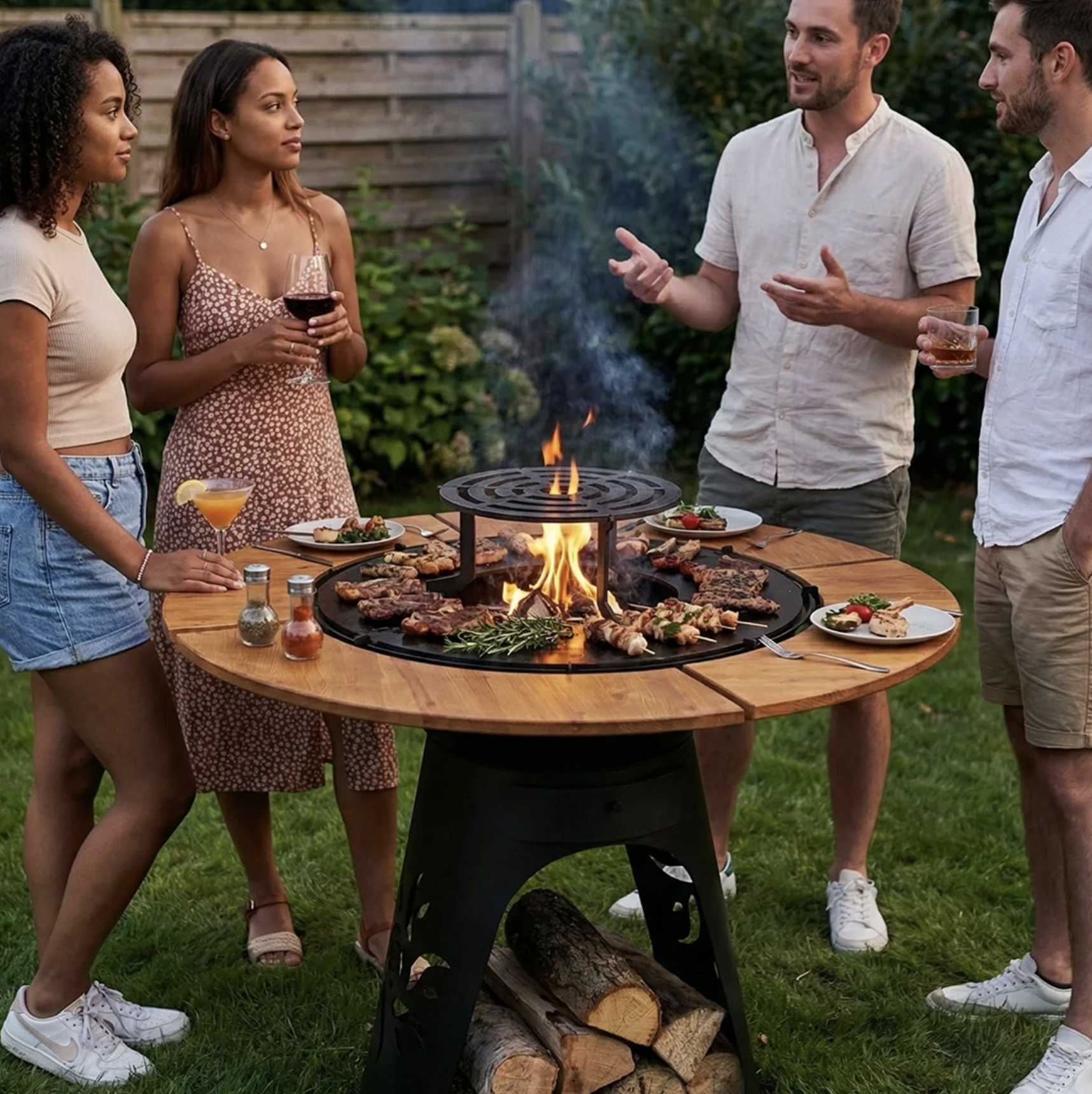 ROUND 75, plita pentru gradina, perfect pentru terase si gradini 6 Outdoor ROUND v5