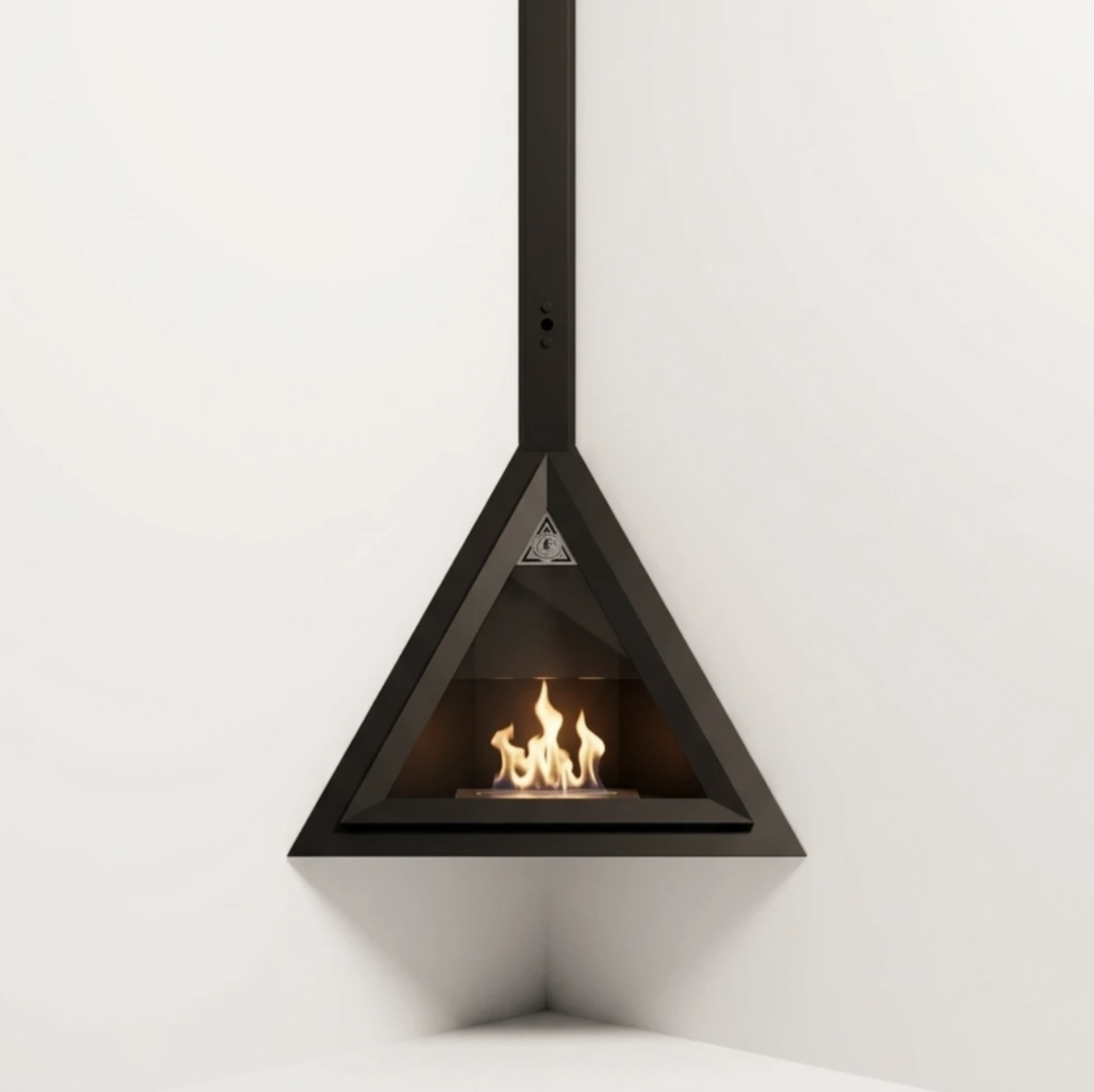 Trigon Corner, semineu cu bioetanol , model 85 cm, perfect pentru interior si exterior 72 Trigon Corner v14