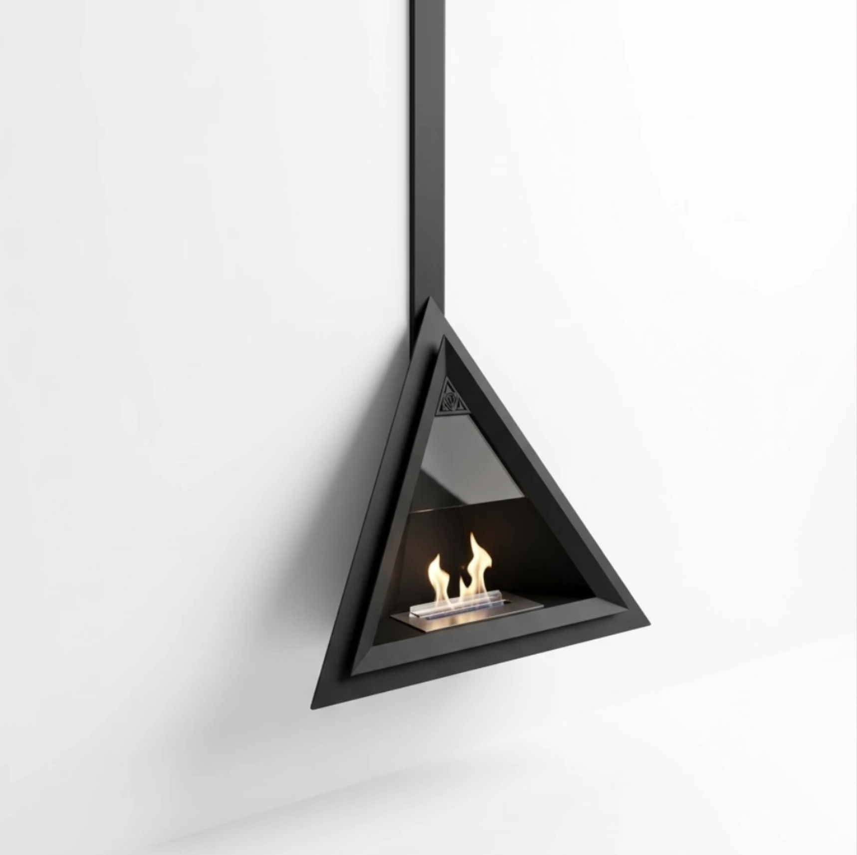 Trigon Flat, semineu cu bioetanol , model 85 cm, perfect pentru interior si exterior 169 Trigon Flat v11