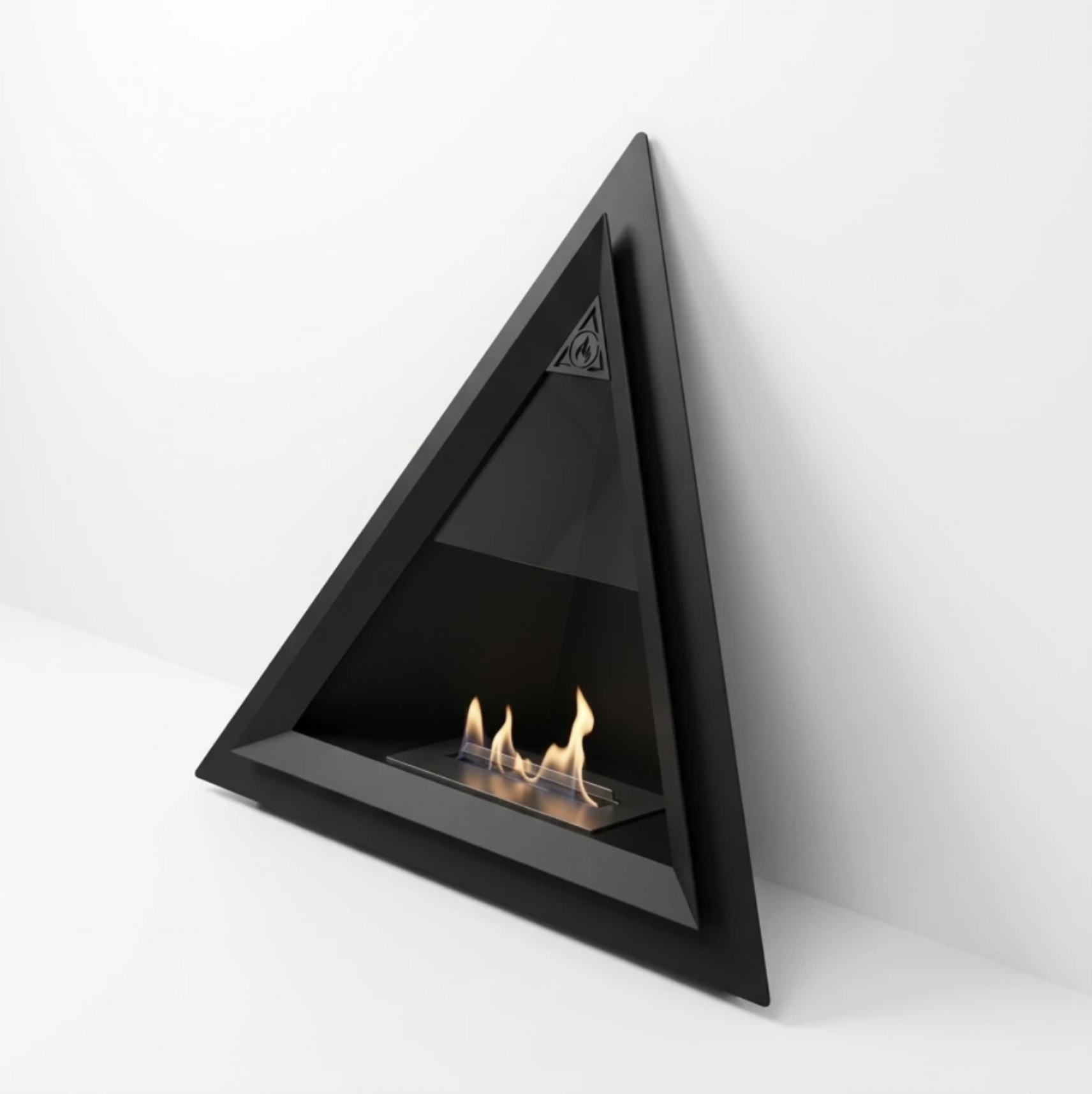 Trigon Flat, semineu cu bioetanol , model 85 cm, perfect pentru interior si exterior 158 Trigon Flat v12