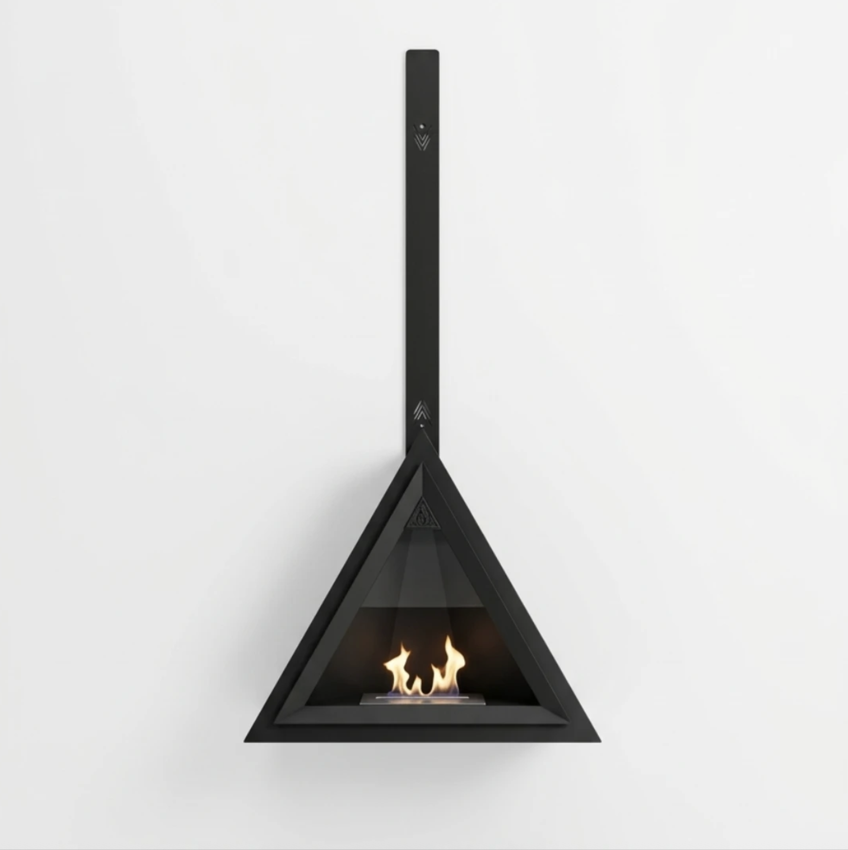 Trigon Flat, semineu cu bioetanol , model 85 cm, perfect pentru interior si exterior 171 Trigon Flat v13